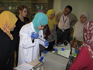 Preparing substances for further measurements